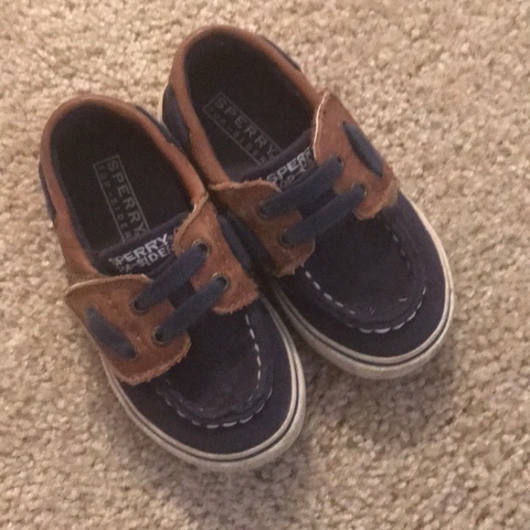 Sperry Other - Toddler navy Sperry Top-Sider Velcro shoes
